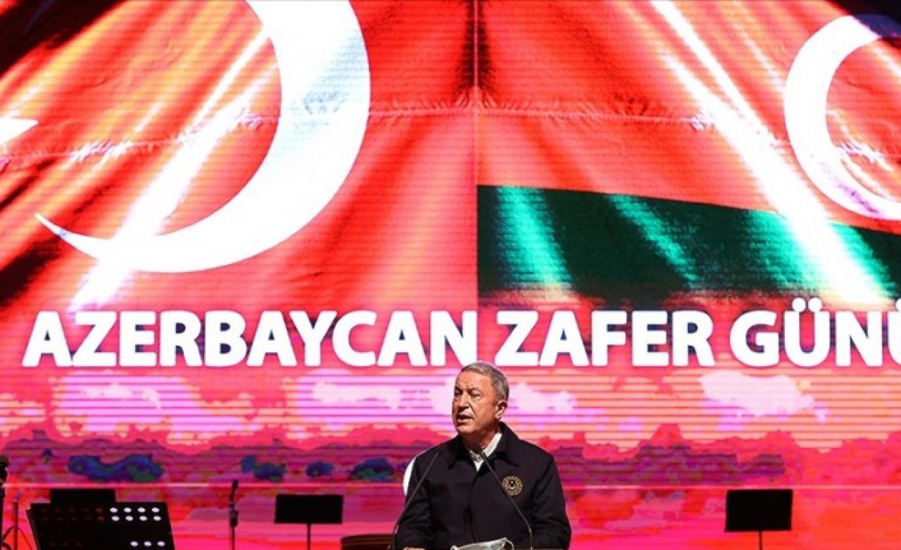 Milli Savunma Bakanı Akar ve TSK komuta kademesi Azerbaycan'da