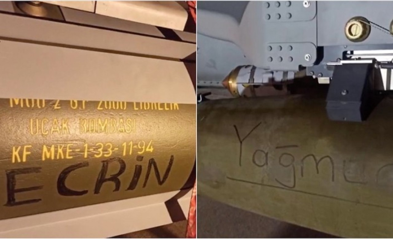 Pençe-Kılıç Hava Harekatı'nda dikkat çeken detay: Hainleri Ecrin ve Yağmur çarptı