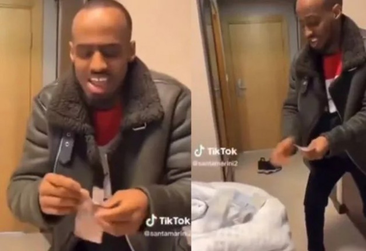 Sosyal medyada infial yaratan görüntüler: Yabancı uyruklu şahıs Türk parasını yırttı,  utanmadan paylaştı