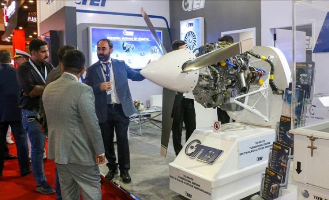 TEI'nin özgün motorları Pakistan'daki IDEAS 2022 Fuarı'nda sergileniyor