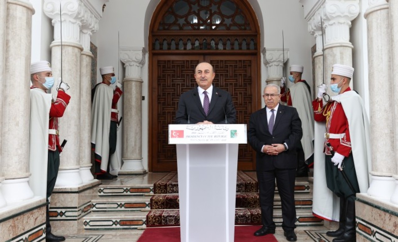 Çavuşoğlu Cezayir'de konuştu: Aynı çizgideyiz