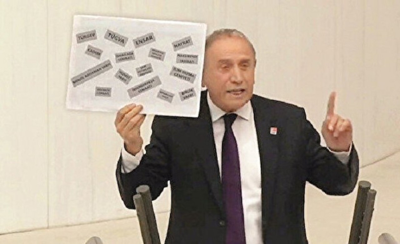 Vakıfları tehdit eden CHP Milletvekili Kaya'ya,  6 Vakıf'tan suç duyurusu