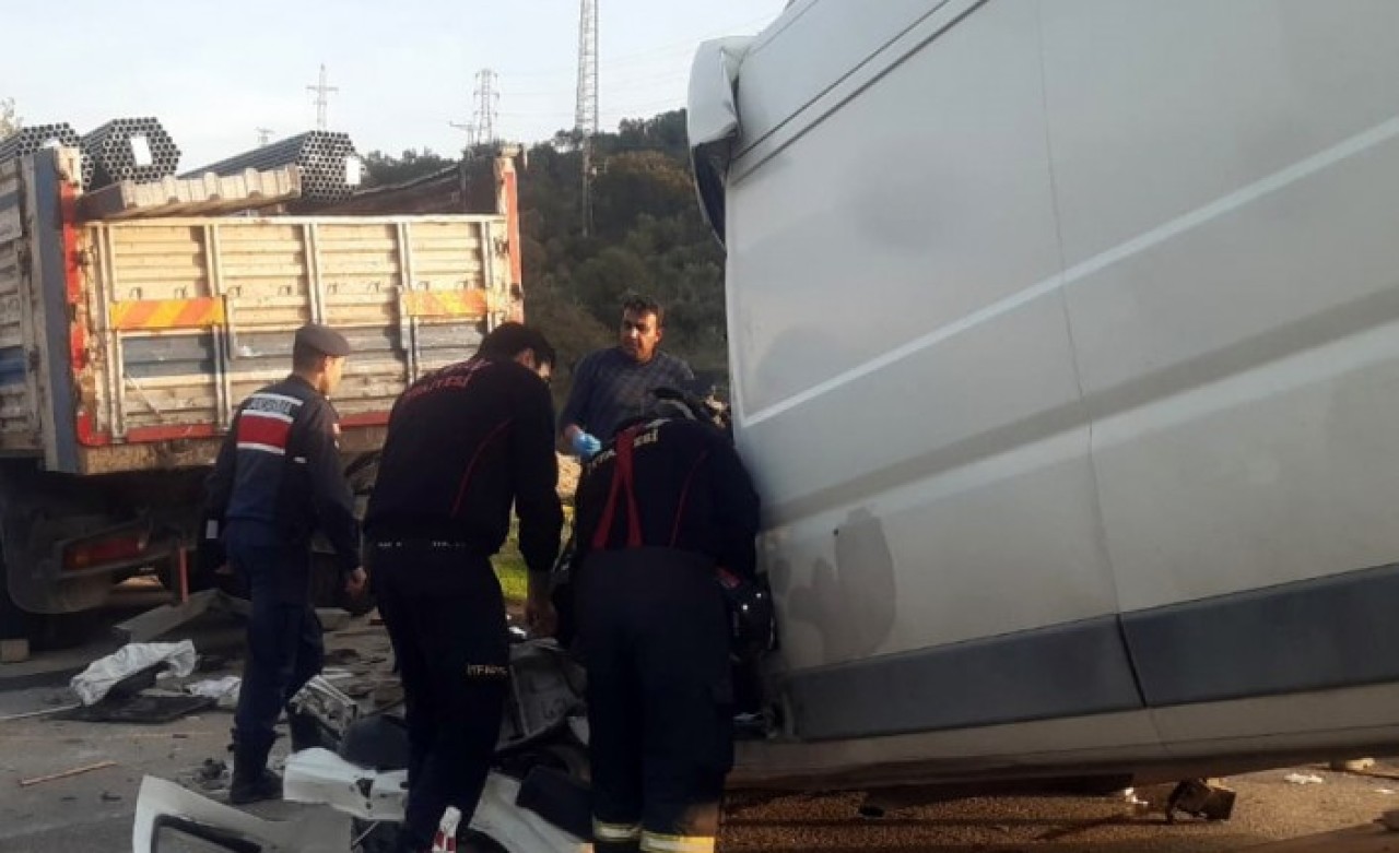 Çine'de feci kaza: Mustafa Pazar ve Hüseyin Akkurt öldü