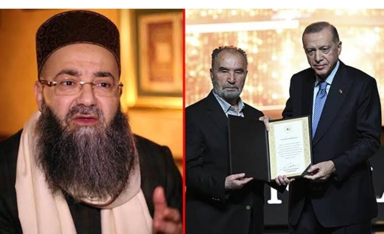 Cübbeli Ahmet'ten,  Erdoğan'ın ödül verdiği Hayrettin Karaman'a büyük tepki