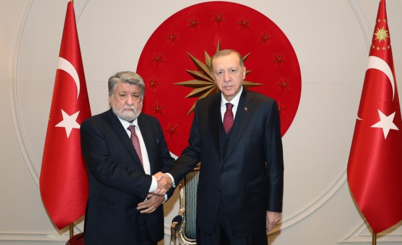 Cumhurbaşkanı Erdoğan,  Bulgaristan Ulusal Meclisi Başkanı Raşidov ile görüştü