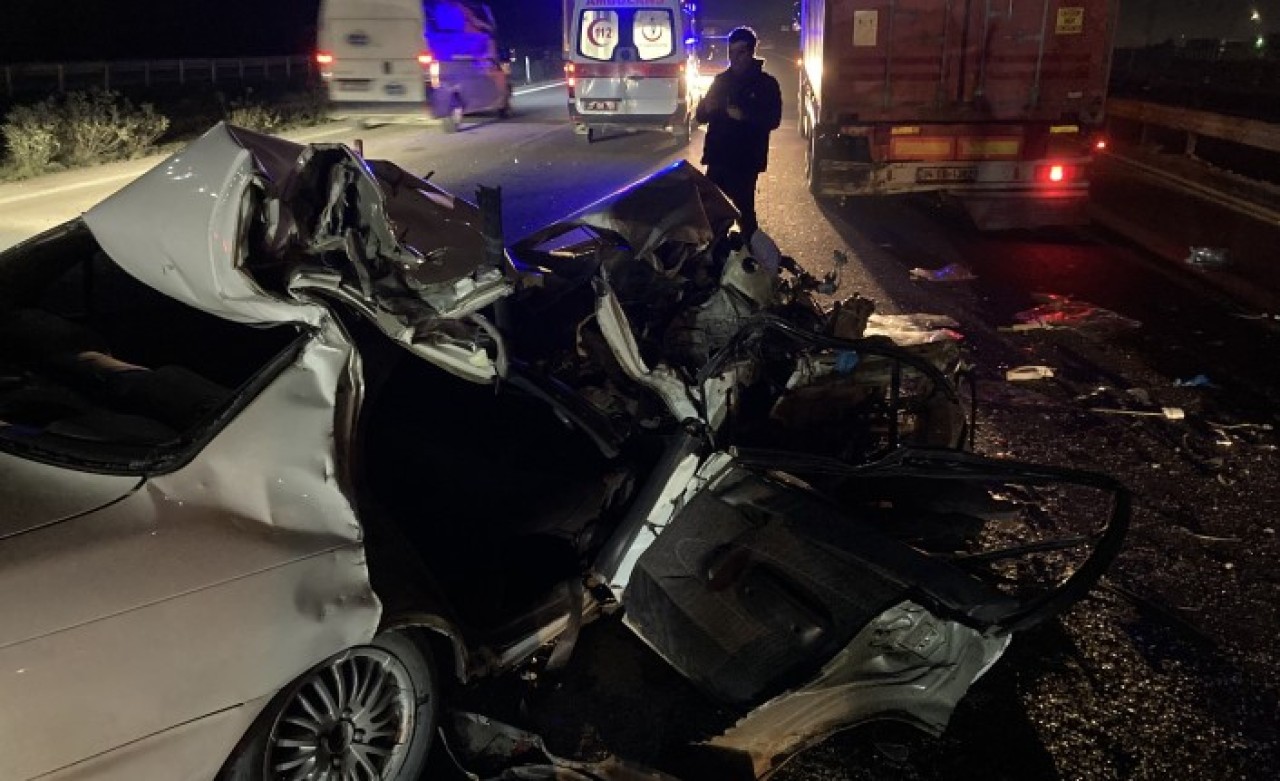 Gaziantep'te feci kaza: 2 kişi öldü,  5 de yaralı var