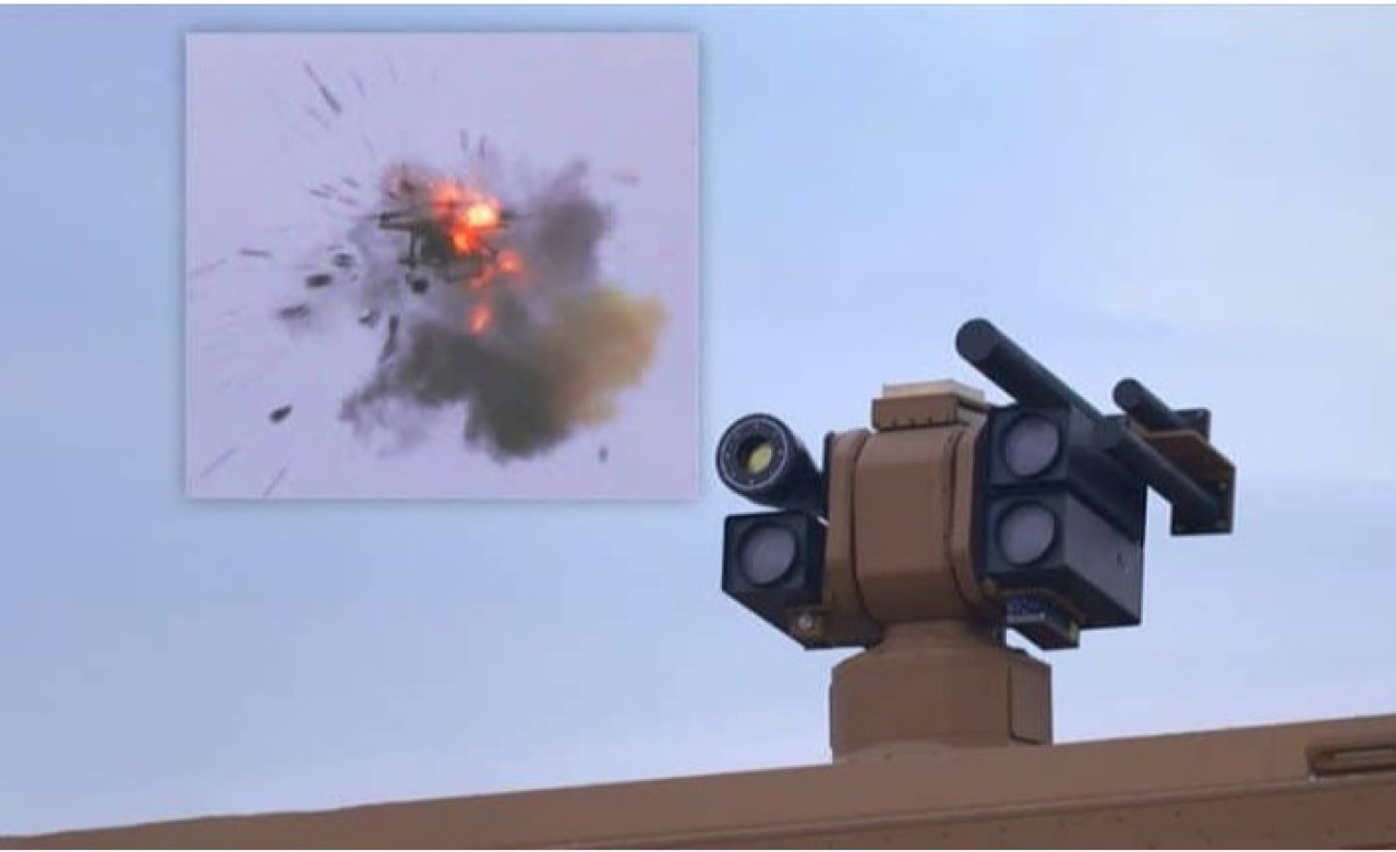 Milli lazer silahı ALKA hedefi tam isabetle vurdu