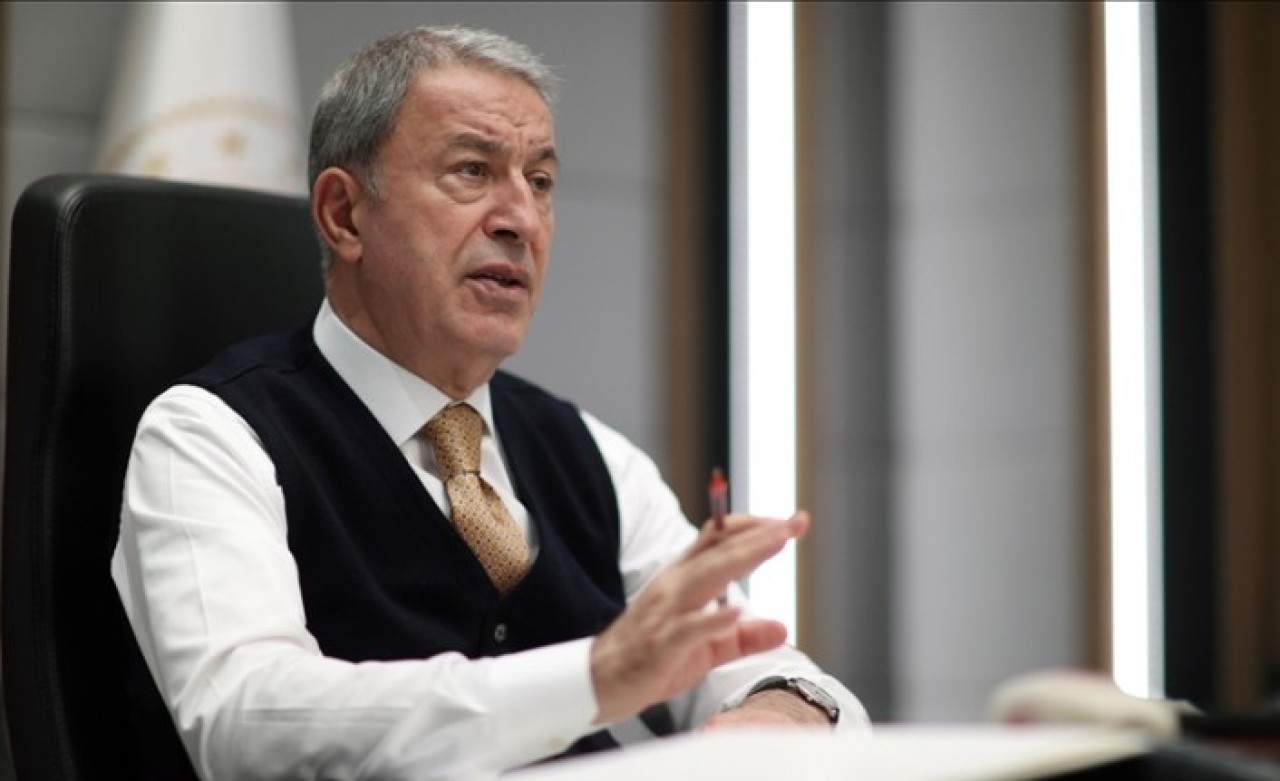 Milli Savunma Bakanı Akar: Meşru müdafaa hakkımızı kullanırken kimseden izin almamız söz konusu değil