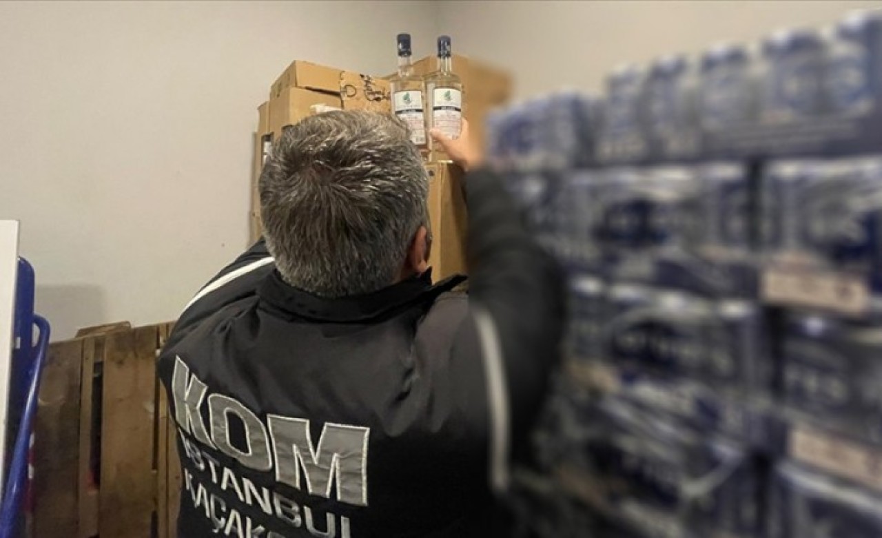 Paravan şirkette içki üretimi: 6 şüpheli gözaltında