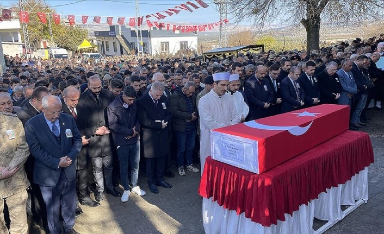 Şehit Piyade Er Hüseyin Korkmaz Gaziantep'te son yolculuğuna uğurlandı