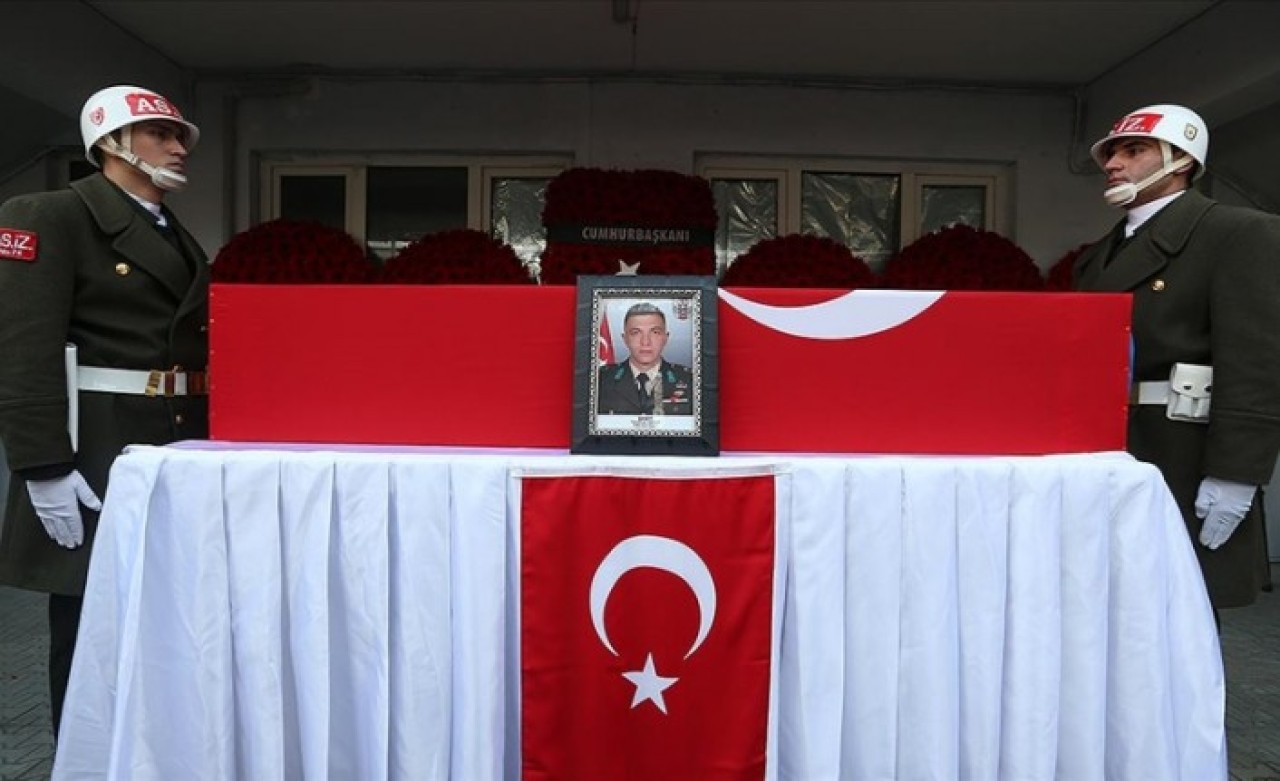 Şehit Üsteğmen Tunahan Yavuz,  Bursa'da son yolculuğuna uğurlandı