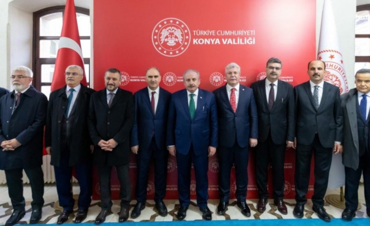 TBMM Başkanı Mustafa Şentop,  Konya'da ziyaretlerde bulundu