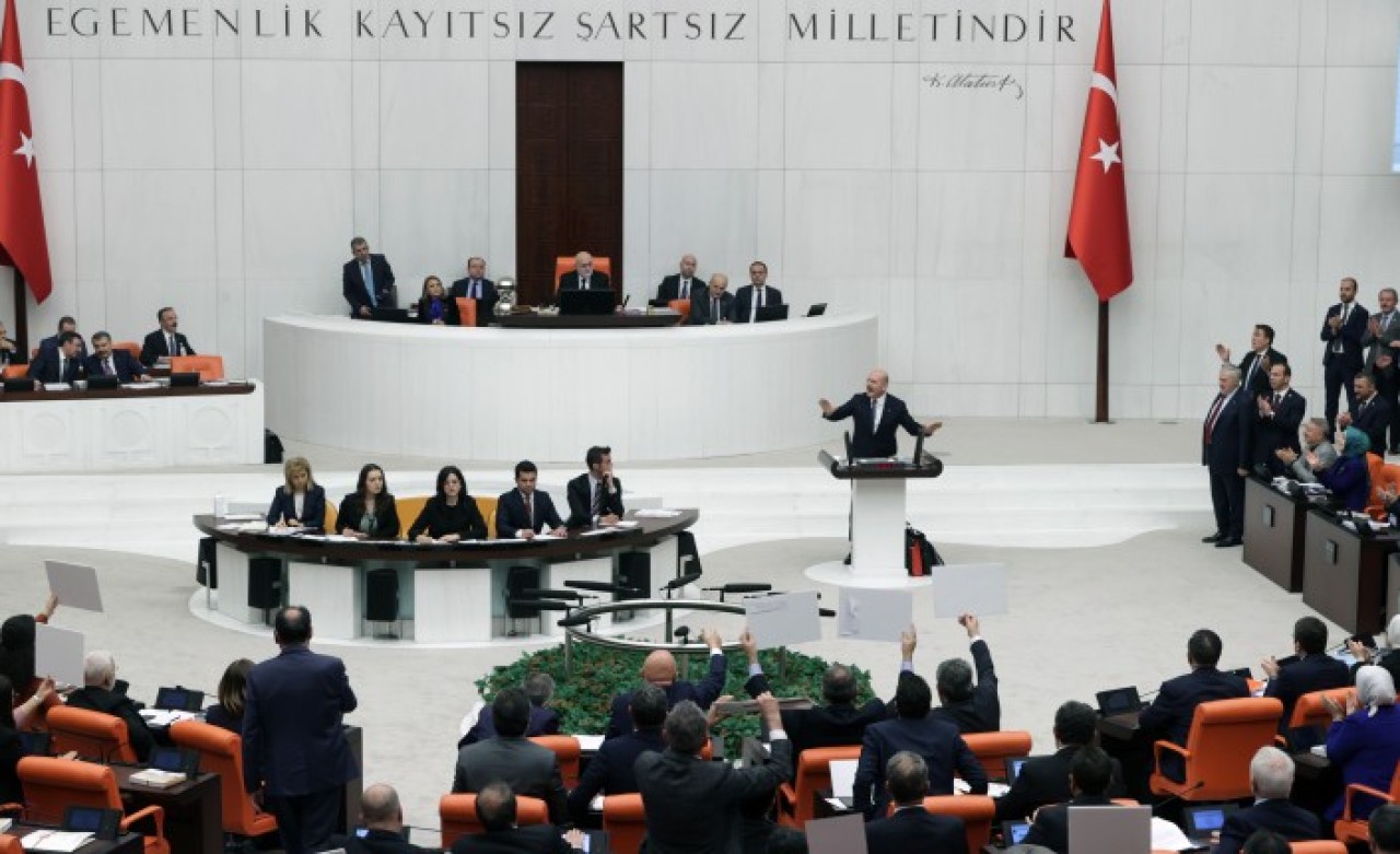 TBMM'de olay: Yine Soylu konuştu,  ortalık karıştı