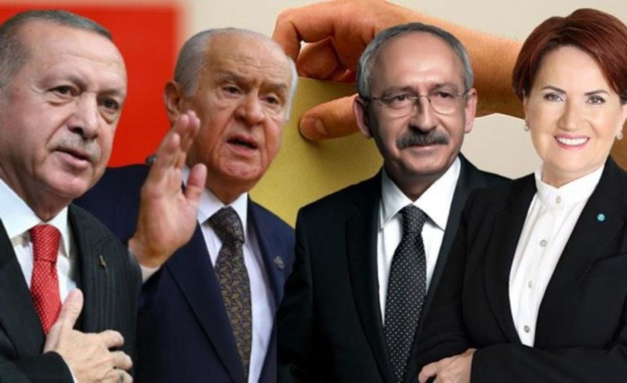 Aralık ayında yapılan 16 seçim anketinin ortalaması alındı: Bakın ilk sırada hangi parti var!