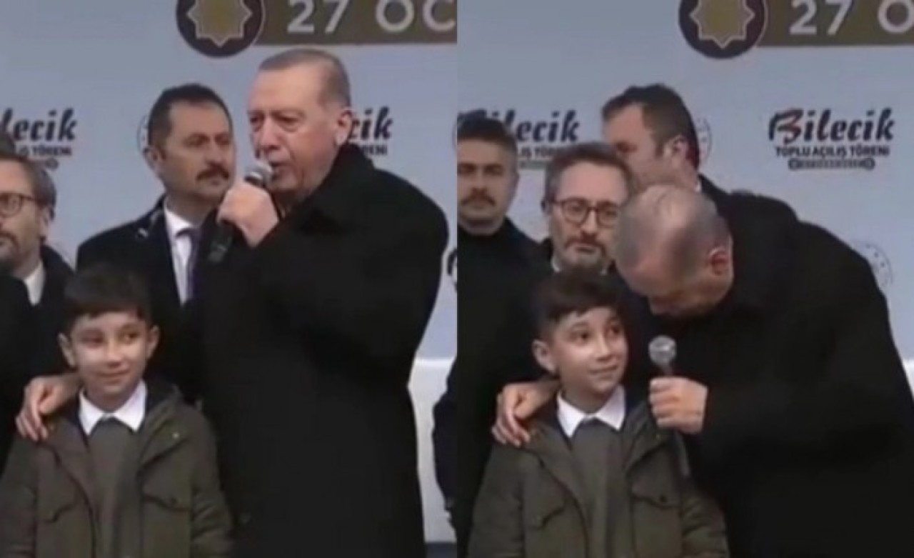Cumhurbaşkanı Erdoğan'ın şarkı söylediği anlar gündem oldu: "Duyanlara duymayanlara"