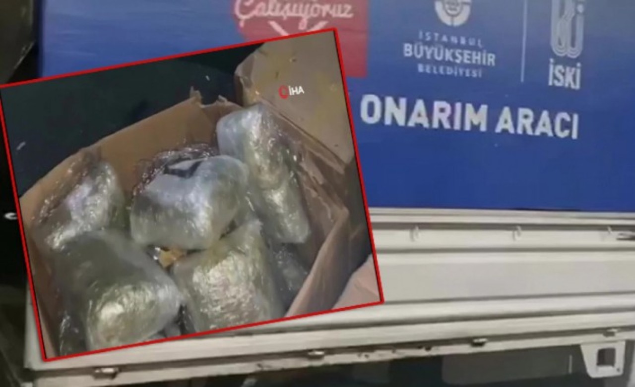 İBB aracında 112 kilo uyuşturucu çıktı!
