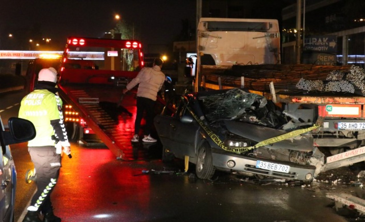 İzmir'de kaza: Engin Çınar öldü
