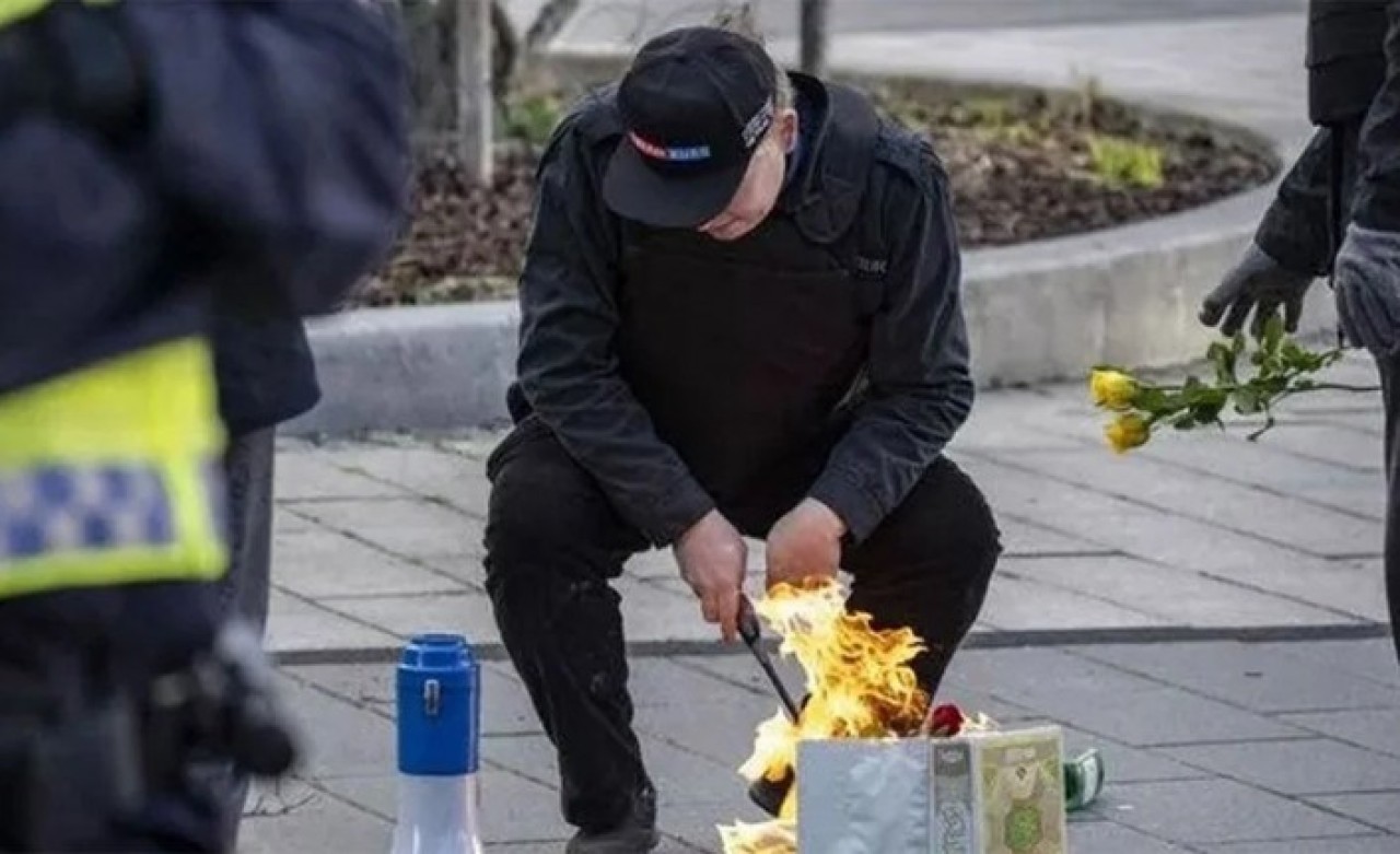Kur'an-ı Kerim yakan provokatörden Türkiye'ye küstah tehdit
