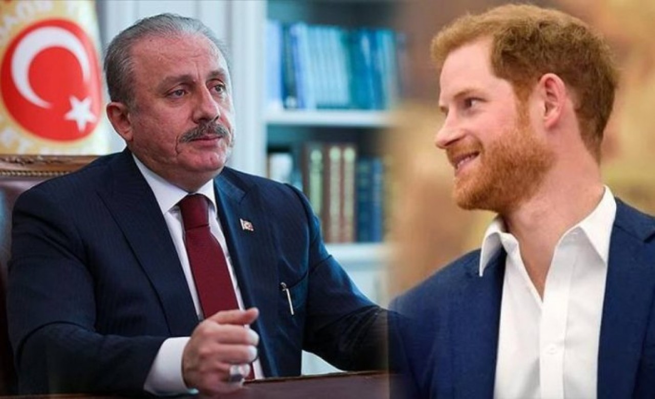 Mustafa Şentop Prens Harry'e çok kızdı! Tepki gösterdi