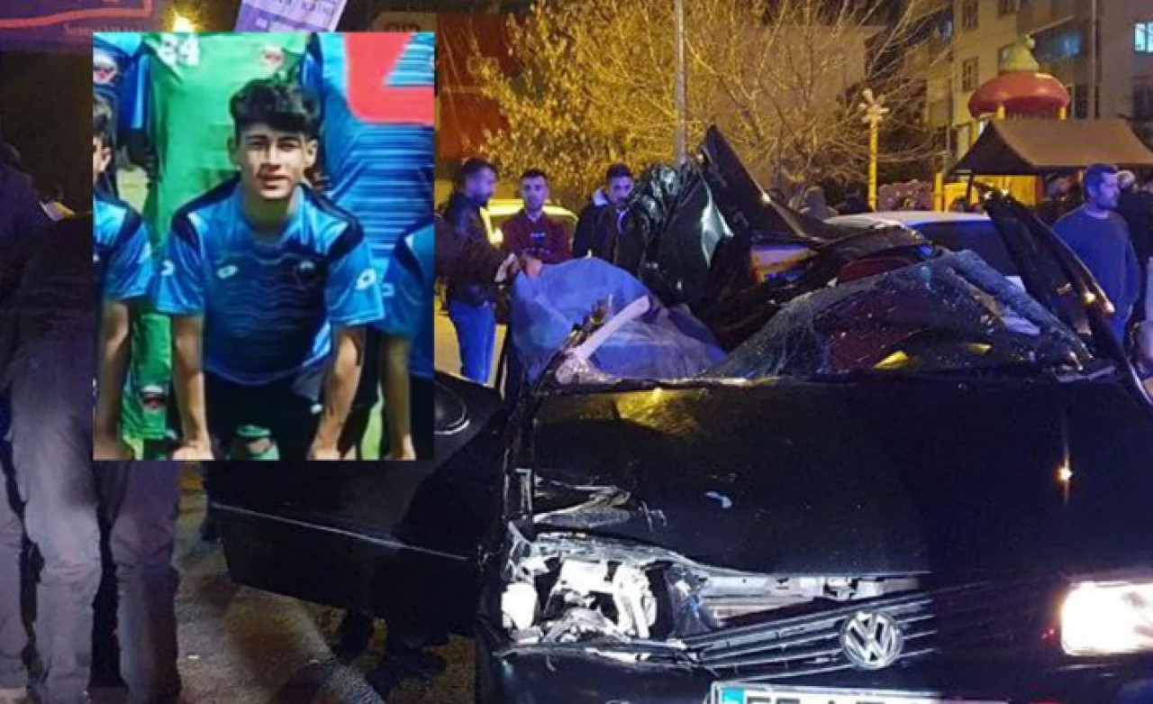 Spor camiasını yasa boğan kaza: 17 yaşındaki futbolcu Yiğitcan Uçar hayatını kaybetti