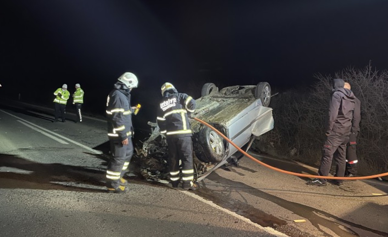 Tekirdağ'da feci kaza: Berke Çetinkaya öldü