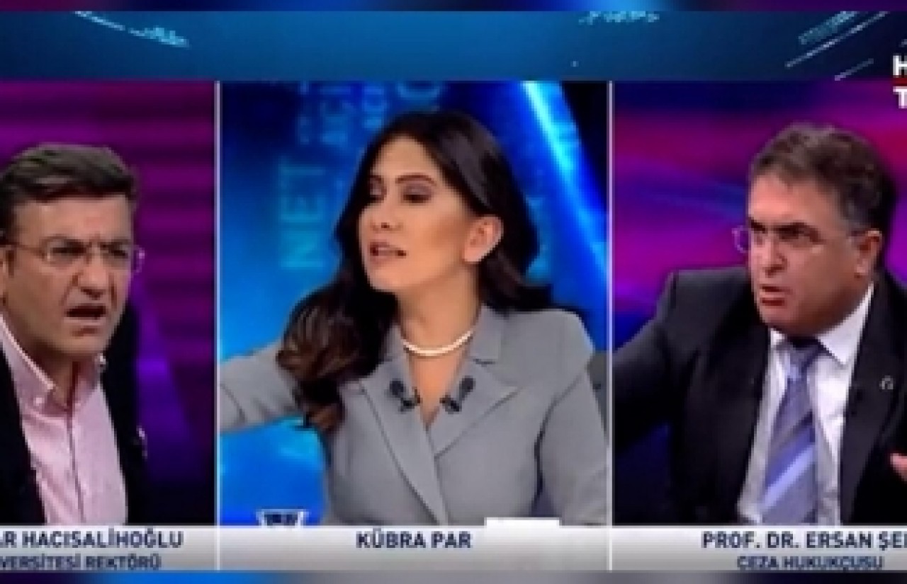 Habertürk canlı yayınında gerilim! Yaşar Hacısalihoğlu ile Ersan Şen birbirine girdi