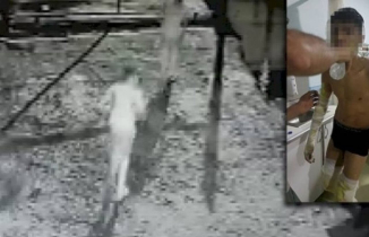 Korku filmi gibi: Girdikleri konteyner bomba gibi patladı