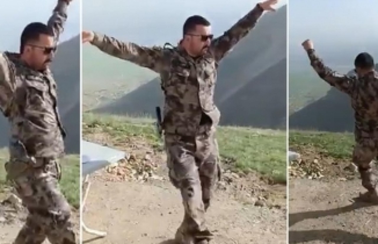 Mevzide zeybek oynamış! Şehit özel harekat polisinin görüntüleri yürekleri burktu