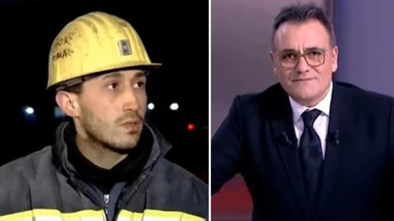 Kurtarma çalışmalarındaki madenciden,  "Hiç canınızı düşünmüyor musunuz?" sorusuna duygulandıran yanıt