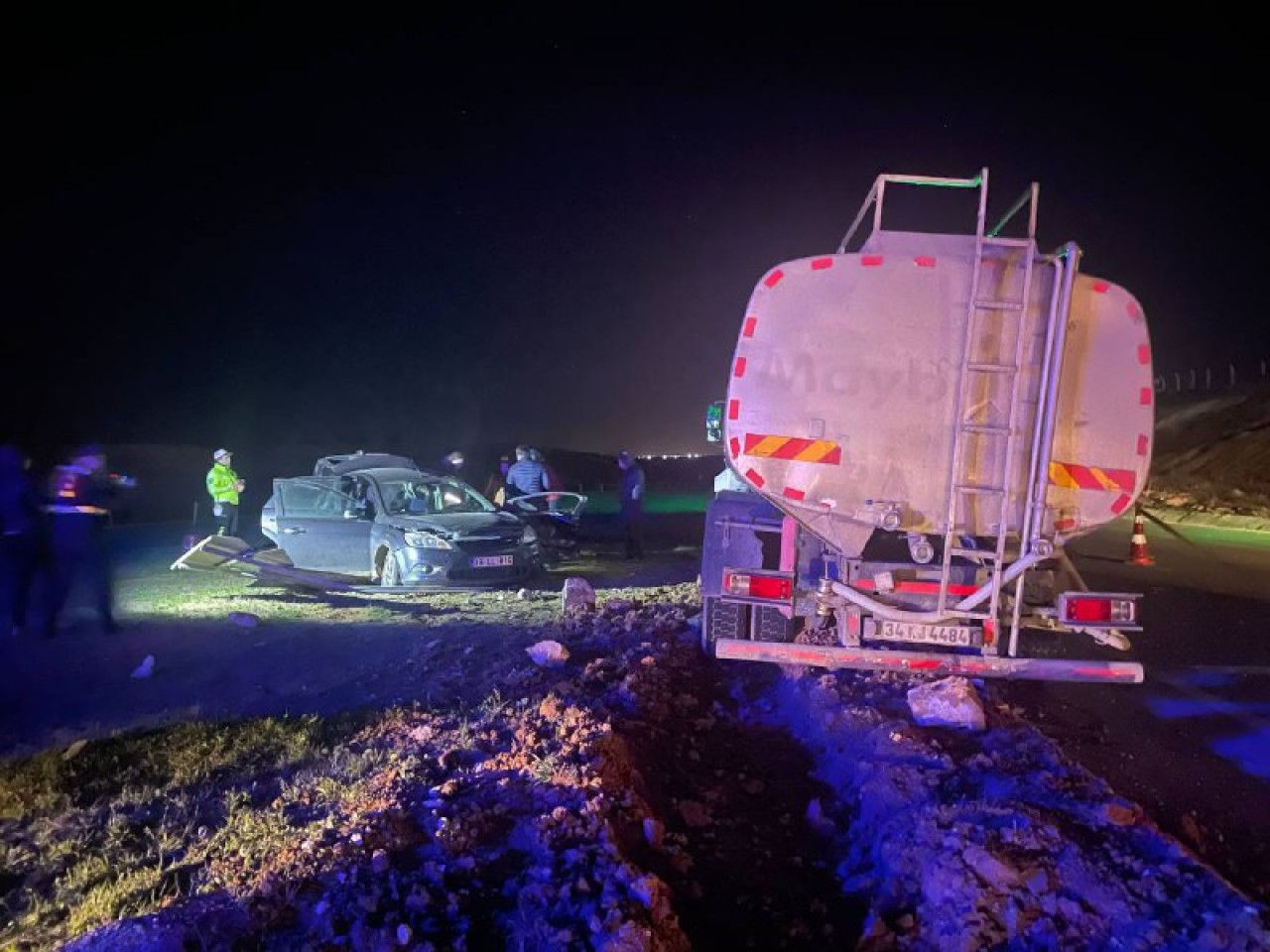 Kırklareli'nde korkunç kaza: Sedat Yenigün ile Hasan Tanrıöver öldü