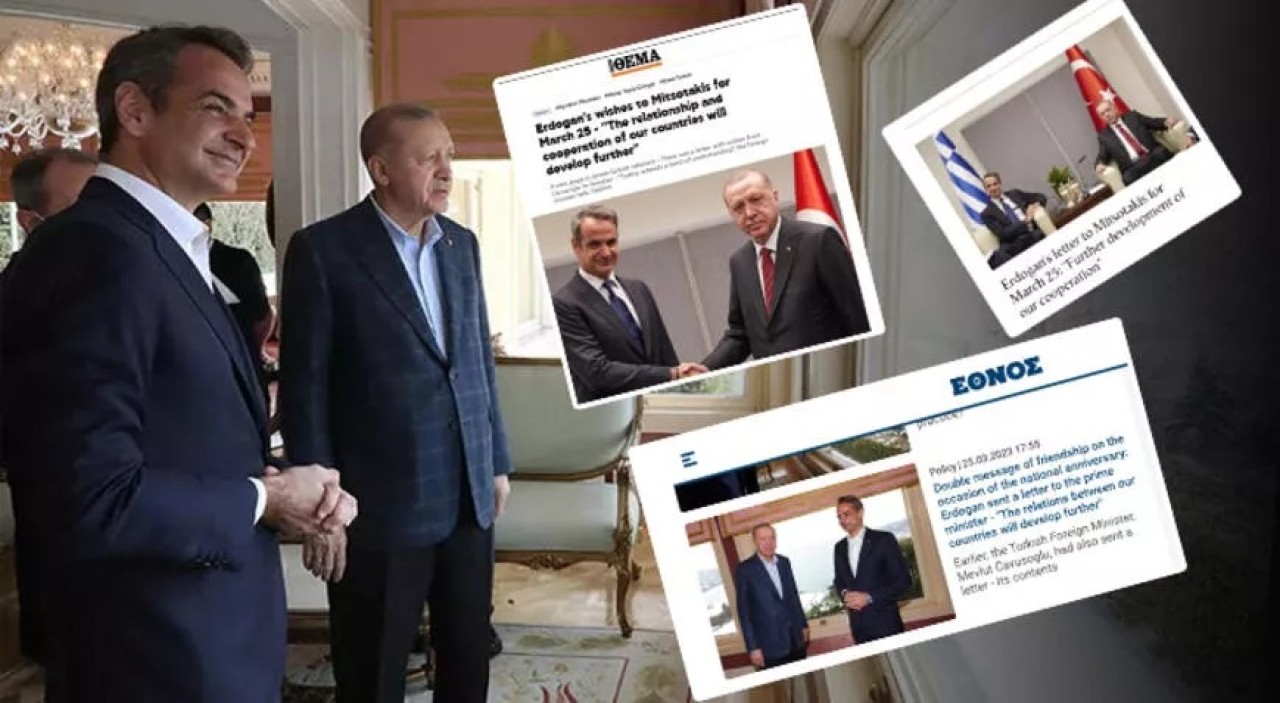 Erdoğan'dan Miçotakis'e mektup: Yunanistan'da olay oldu