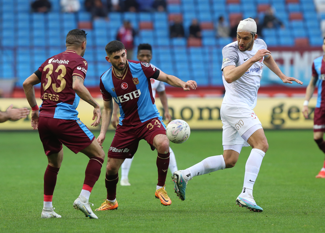Trabzonspor kendi sahasında 36 maç sonra yenildi