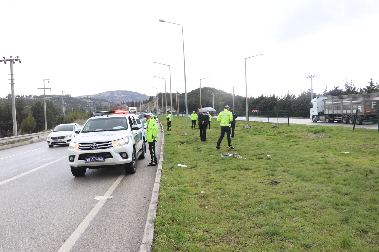 Burdur'da kaza: Hilmiye Yılmaz öldü