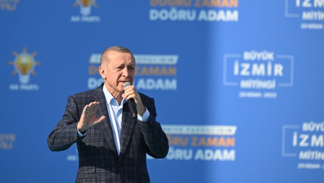 Cumhurbaşkanı Erdoğan'dan İzmir'de flaş açıklamalar