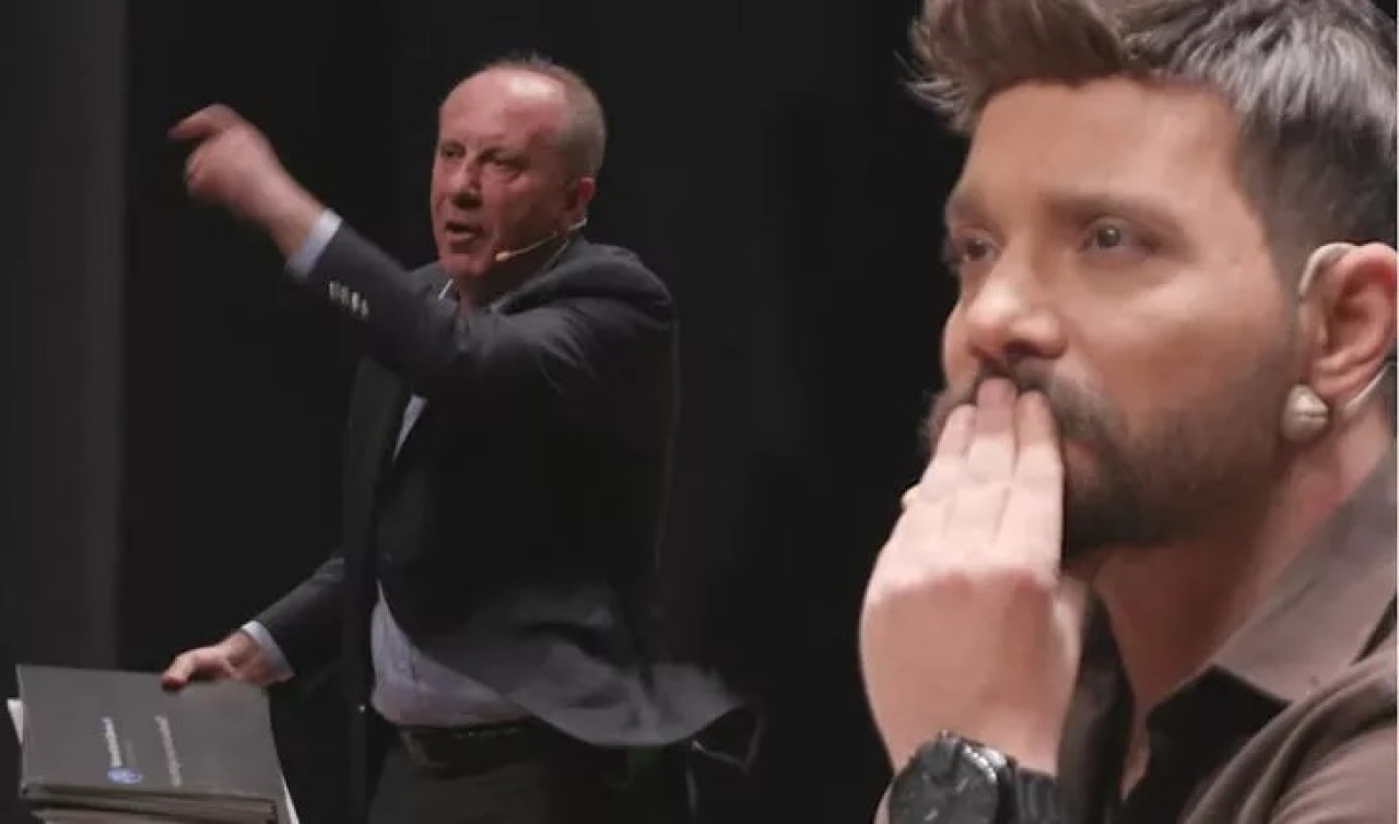 Muharrem İnce ile seyirciler arasında sert tartışma. Sözlerine tepki gösterenler salonu terk etti