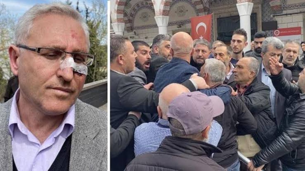 Namaz çıkışı müezzini böyle dövdüler: Bakın sebebi ne!