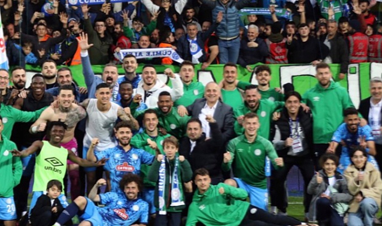 Çaykur Rizespor Süper Lig'e çıktı