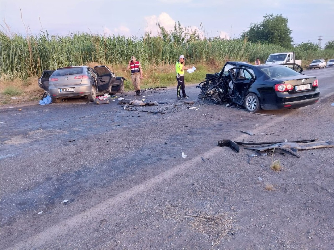 Hatay'da feci kaza: Zeynep Yağmur Okur ve Mustafa Eker öldü