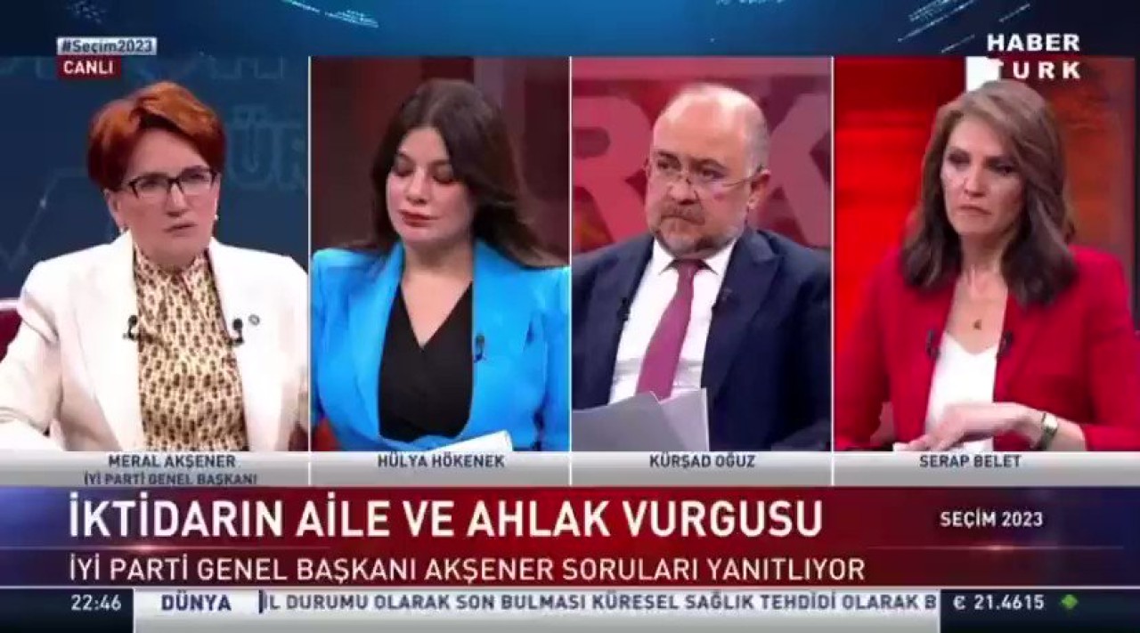 Meral Akşener canlı yayında küplere bindi: Küfür edicem şimdi,  dangalak!