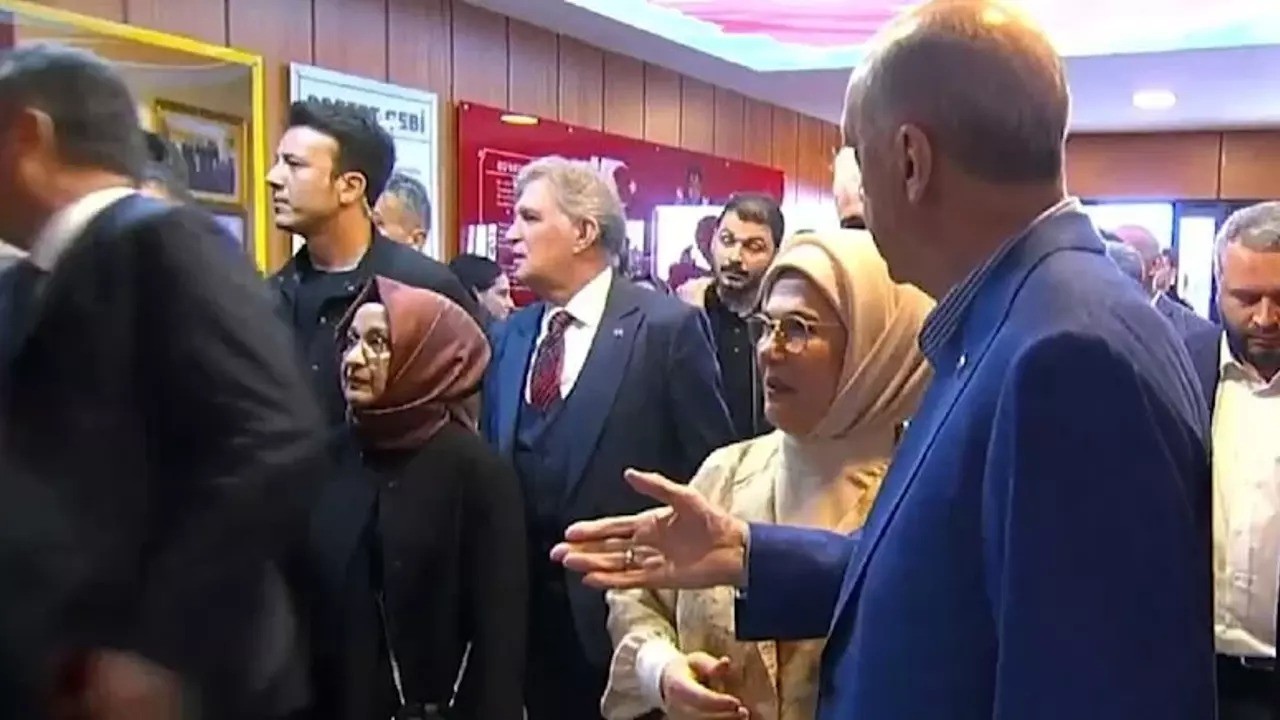 Oy kullanmaya gelen Erdoğan'a bağırdı gerginlik çıktı: Bakın ne istedi?