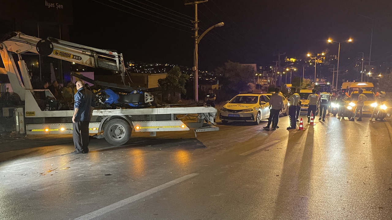 Bodrum'da motosikletiyle direğe çarptı: İbrahim Tekerek öldü