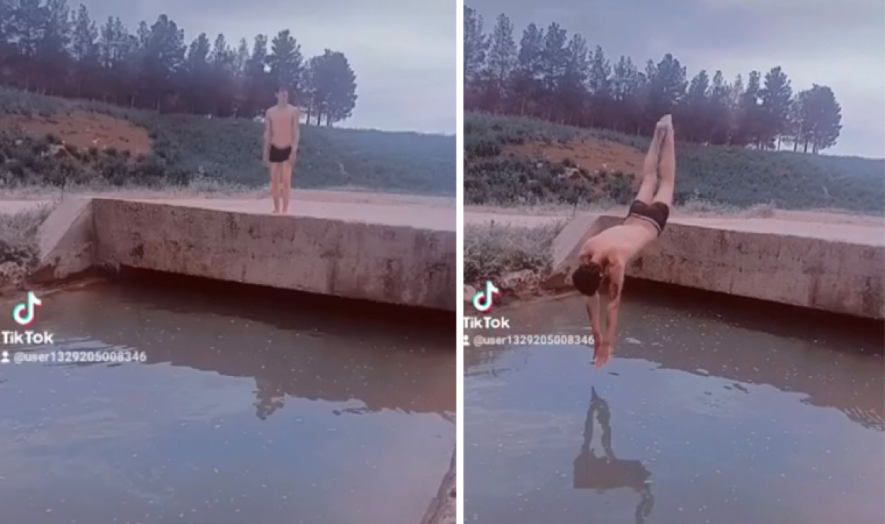 Mardin'de Tiktok videosu çekerken su kanalına atlayan genç hayatını kaybetti