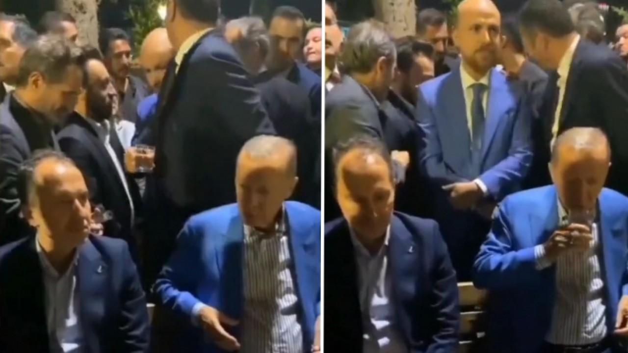 Cumhurbaşkanı Erdoğan'dan dikkat çeken güvenlik önlemi! Suyu sadece oğlunun elinden içti