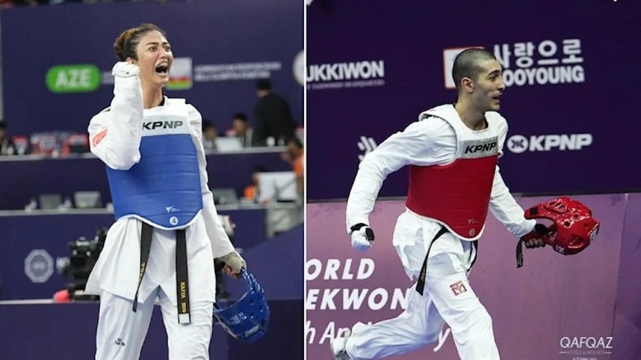 Hakan Reçber ve Nafia Kuş dünya şampiyonu oldu