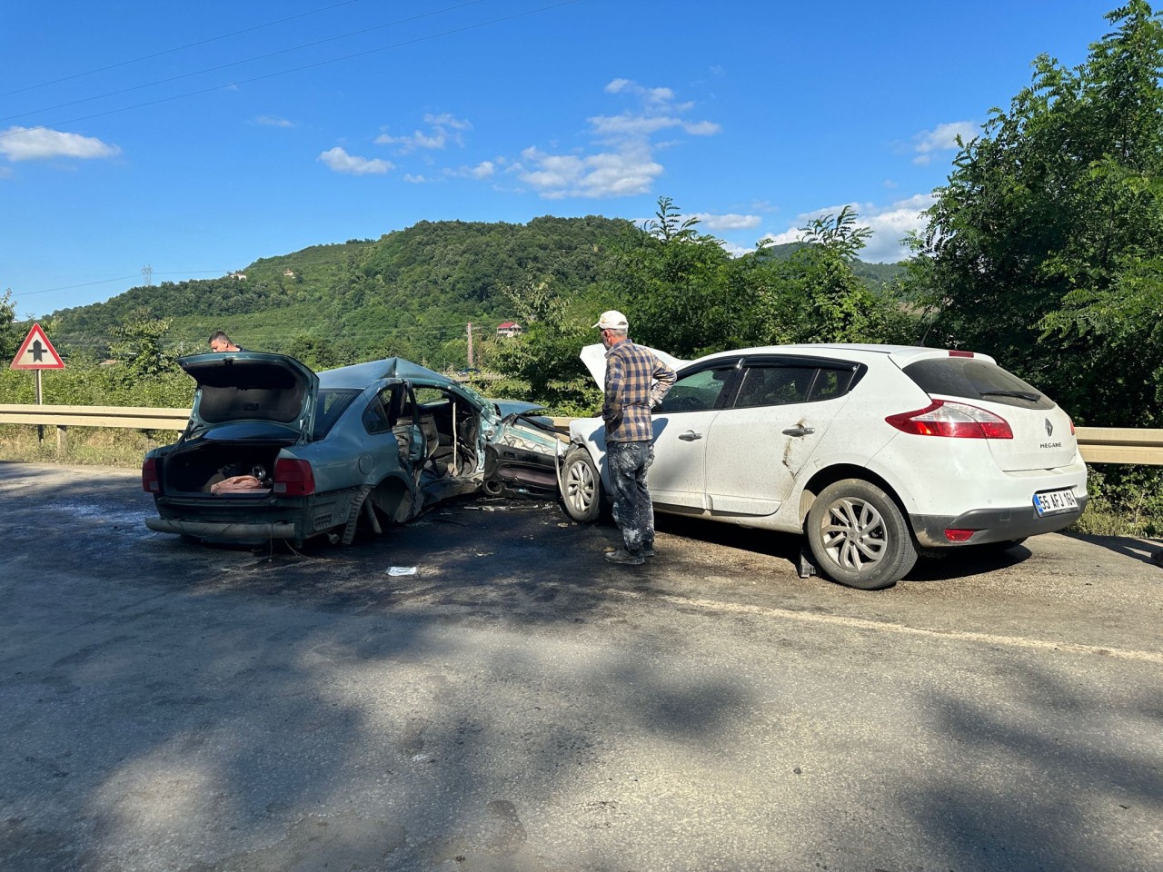 Samsun'da trafik kazası: Gizem Uçak öldü