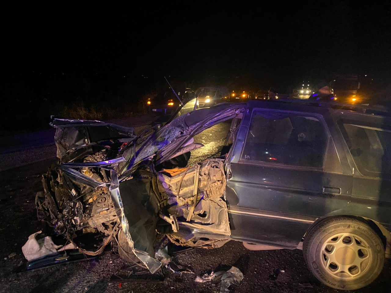 Gönen'de TIR'la çarpışan otomobildeki Cevat Önal öldü