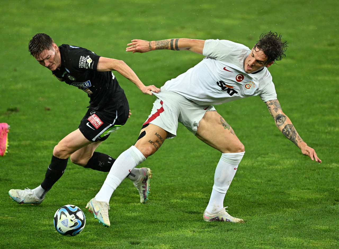 Galatasaray'dan tatsız prova. Sturm Graz'a teslim oldu