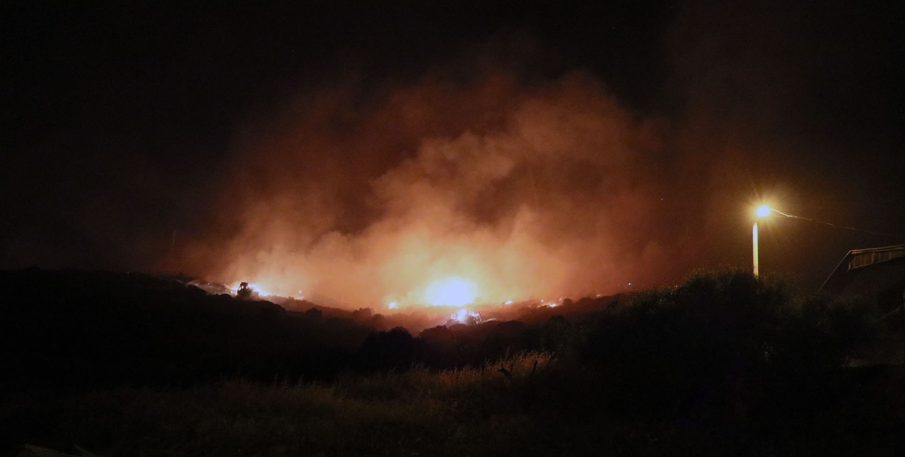 Çeşme cayır cayır yanıyor. Bir kişi gözaltına alındı