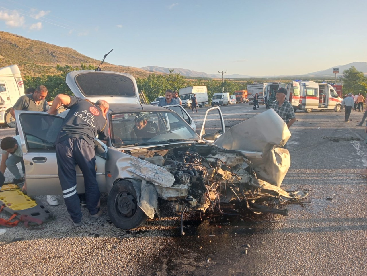 Malatya'da kaza: Ensar Sakar öldü,  5 kişi yaralandı