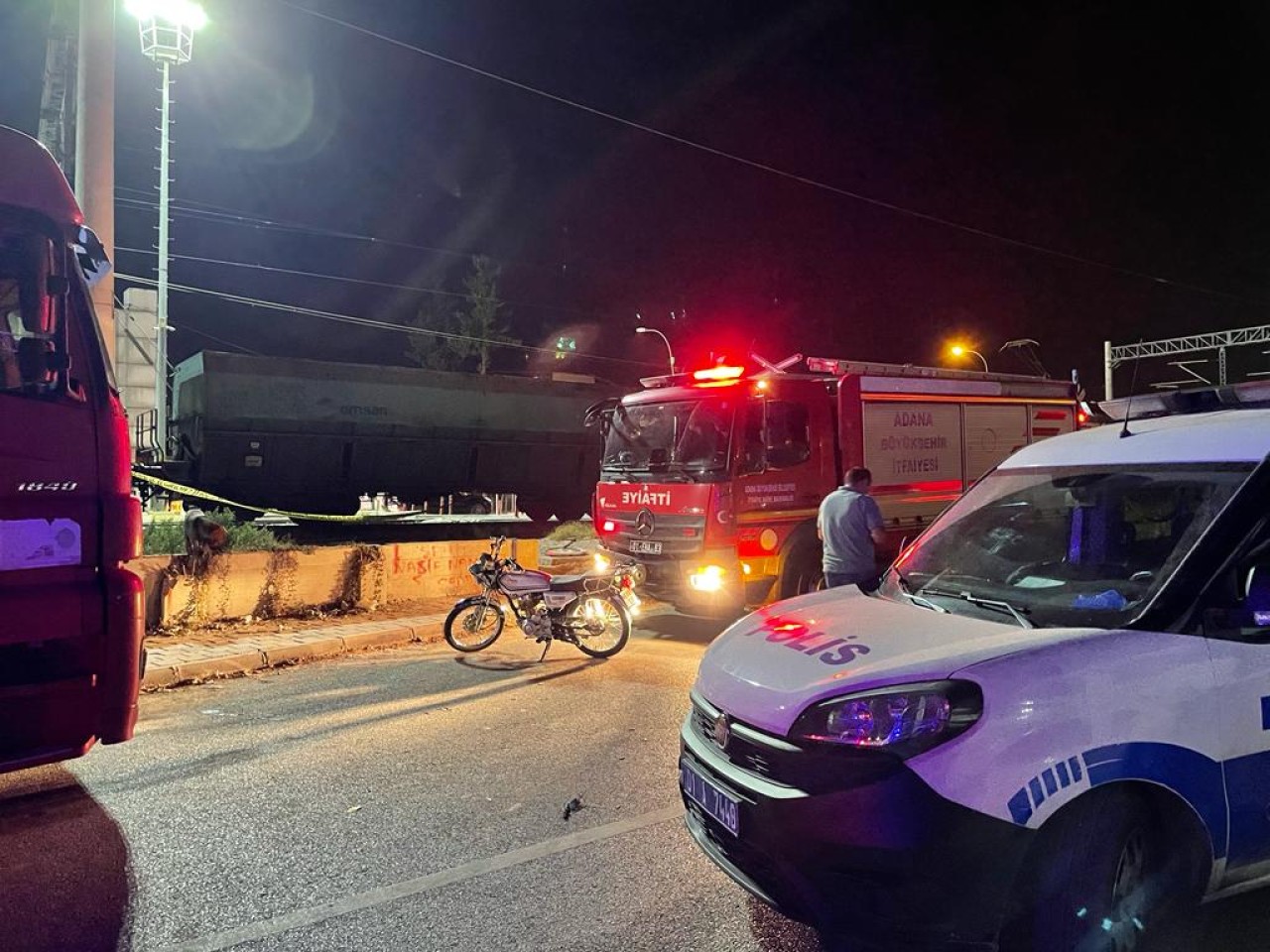 Adana'da yük treninin çarptığı Erdil Yılmaz öldü